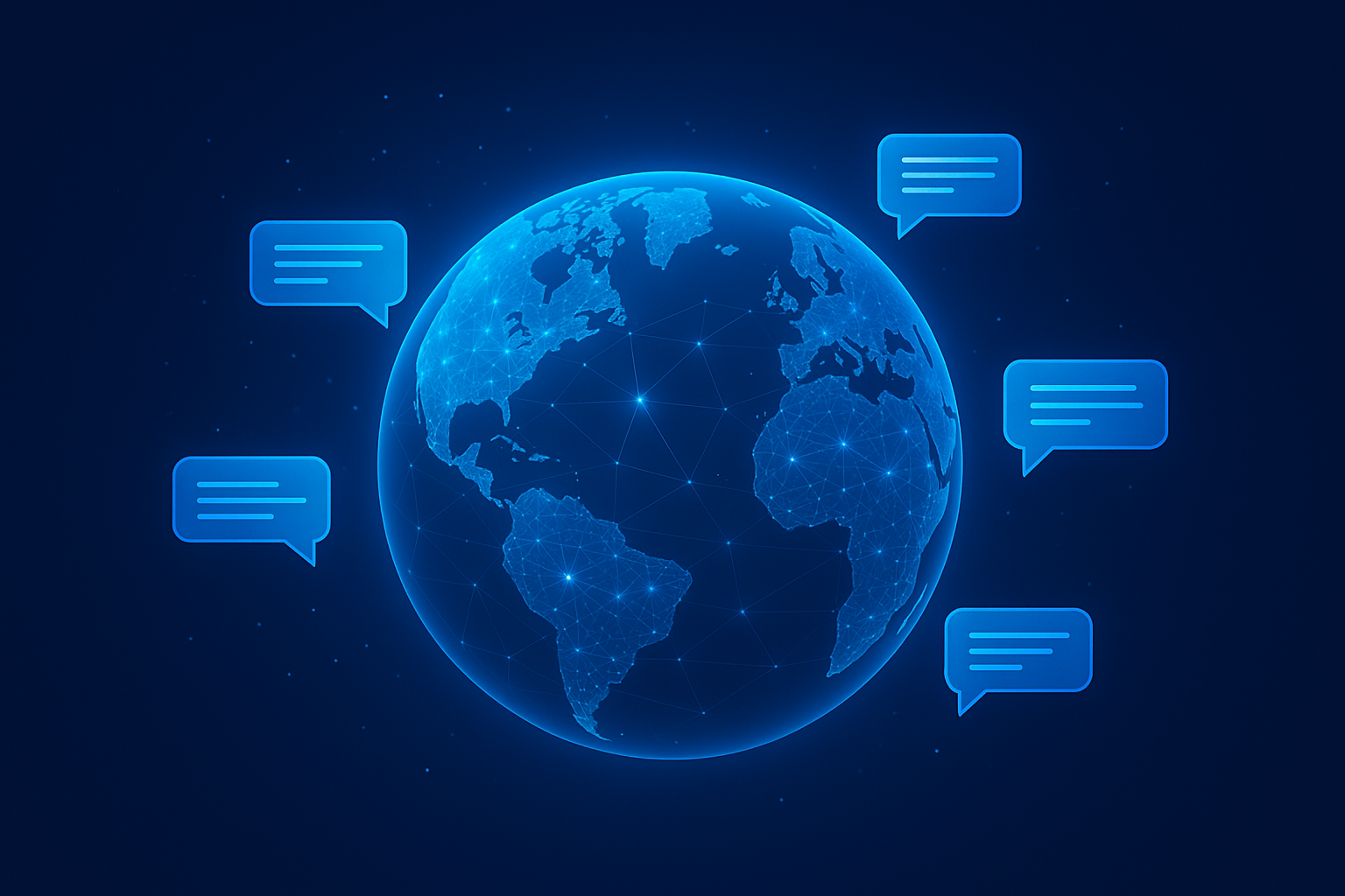 Professional chatbot customer service interface